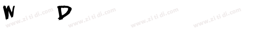 William Display字体转换